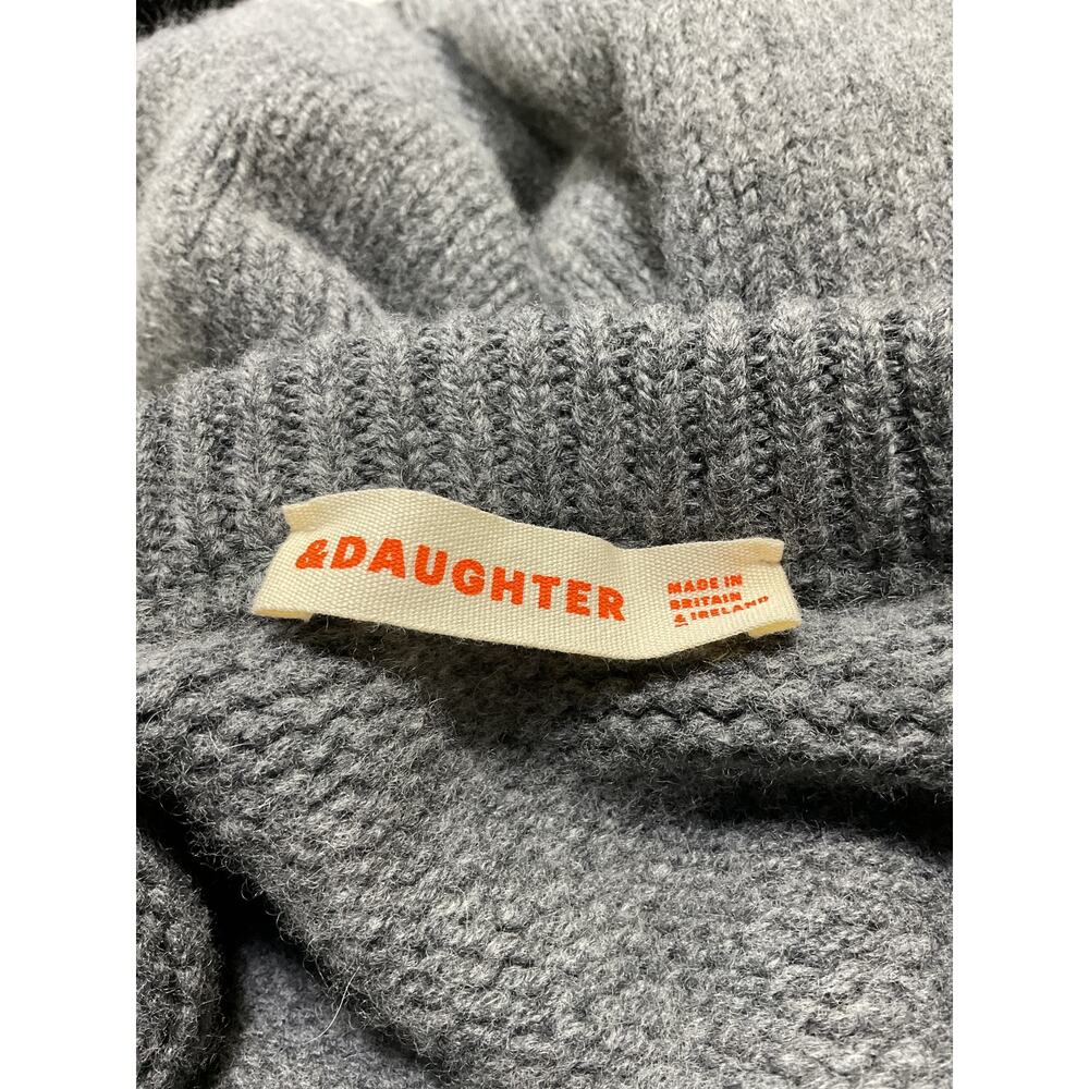 &Daughter Ribbed Gray Glenn Sweater Size XL - Picture 3 of 4